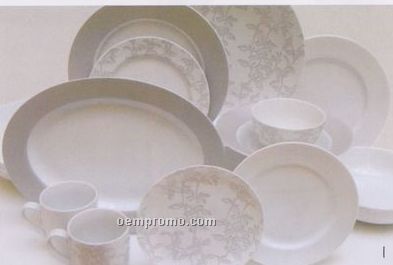 Wedgwood Emeril Porcelain-exclusive For 2 Super White 4 Piece Place Setting