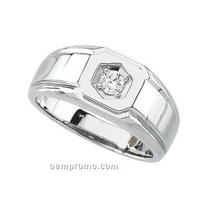 14kw Gents Diamond Ring