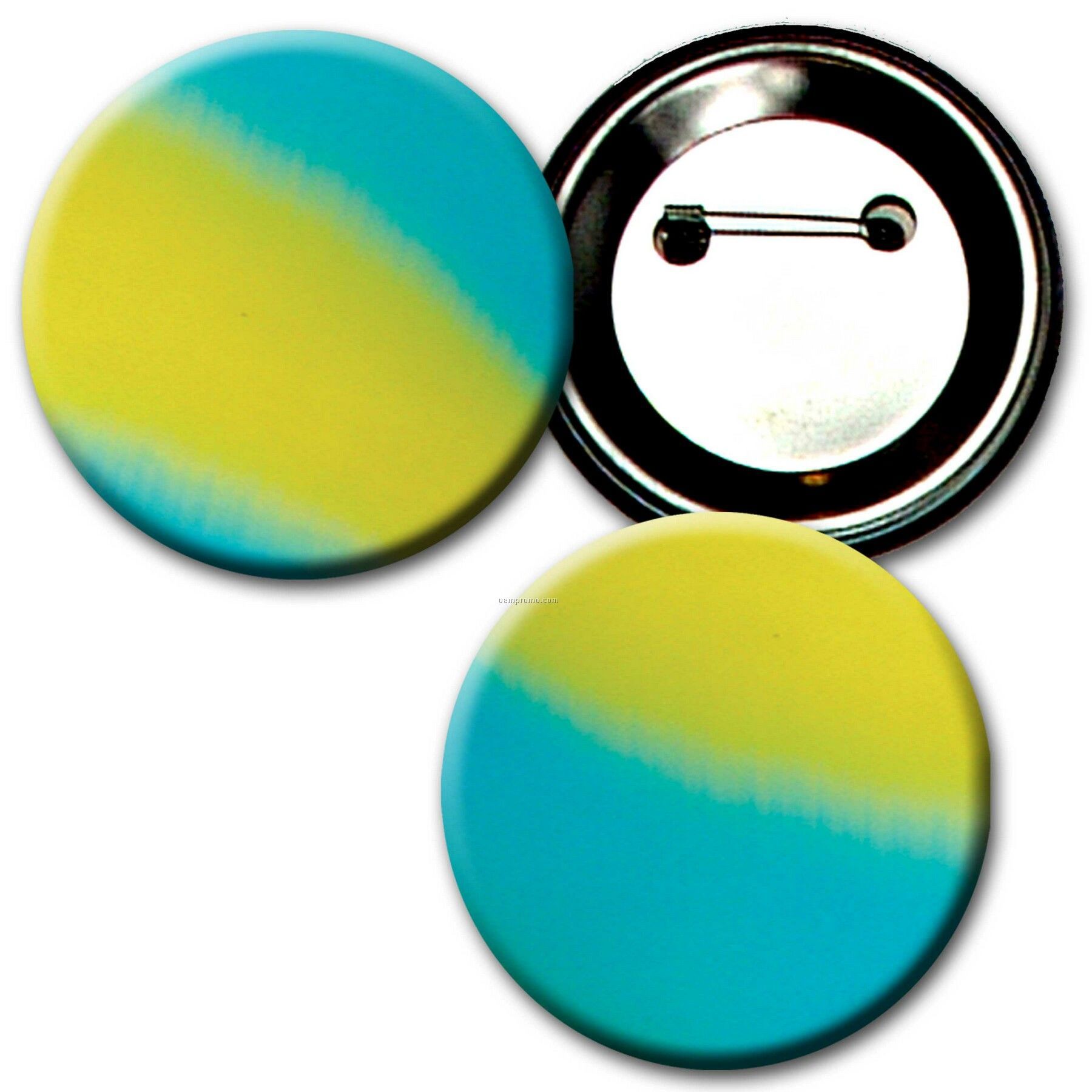 Buttons W/ Changing Colors Lenticular Effects (Blanks)