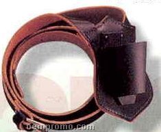 Carrying Belt - Black Single Leather