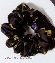 Custom Woven Poly-silk Scrunchies