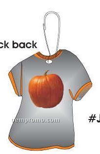 Pumpkin T-shirt Zipper Pull