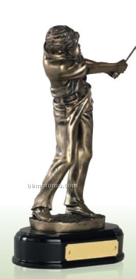 Swatkins Fairways Collection Swinging Male Golfer /7"