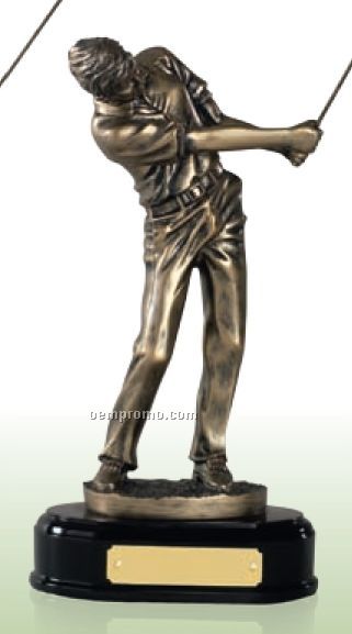 Swatkins Fairways Collection Swinging Male Golfer / 8