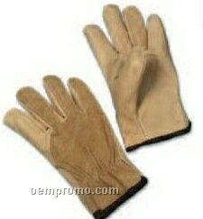 Grain Pigskin Drivers Gloves (Medium)