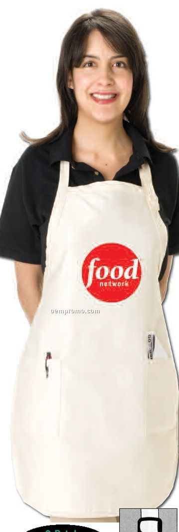 Q-tees Full Length Apron With Pockets - Colors (22