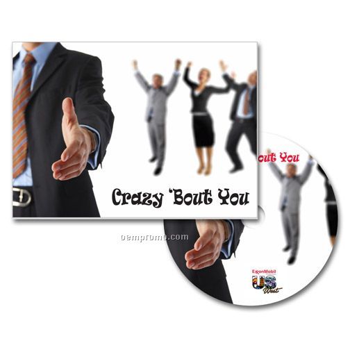 Crazy 'bout You Greeting Card With Matching CD