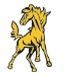 Stock Horse Mascot Chenille Patch