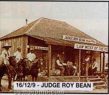11"X14" Early American Tin Type Print - Judge Roy Bean
