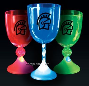 Imprintable Wine Glasses W/ Ball Stem