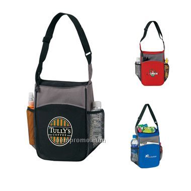 2-tone Picnic Insulated Lunch Bag (Screen Printed)
