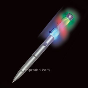 7-colors Spiral Light-up Pen