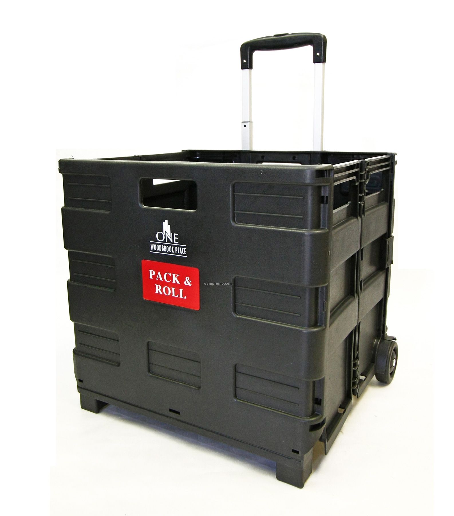 Collapsible Plastic Wheeled Cart