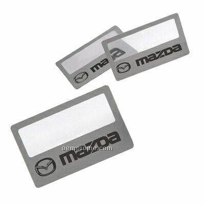 Credit Card Size Magnifier (Direct Import)