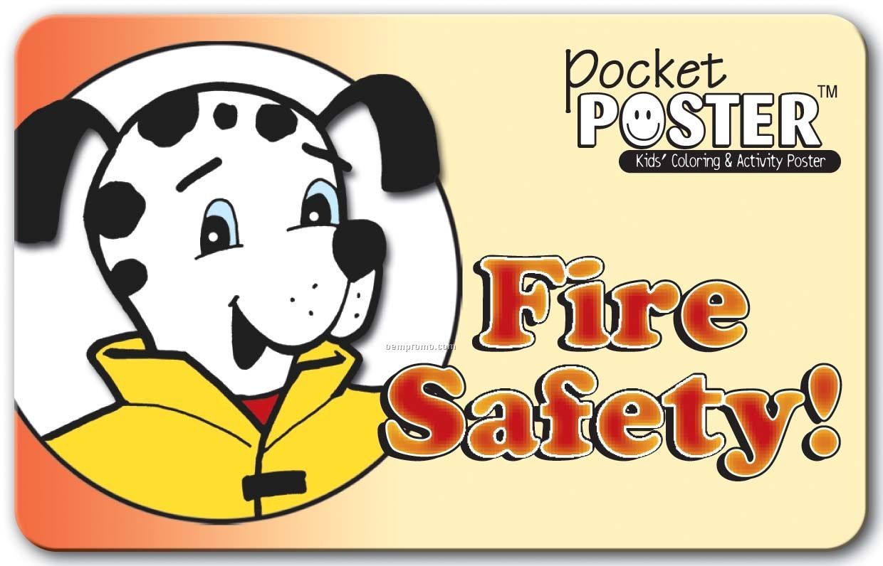 Pillowline Fire Safety Pocket Poster