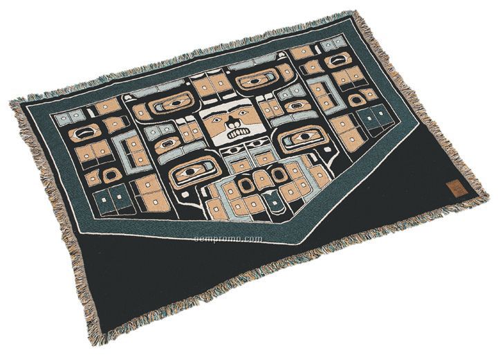 The Chilkat Cotton Throw Blanket