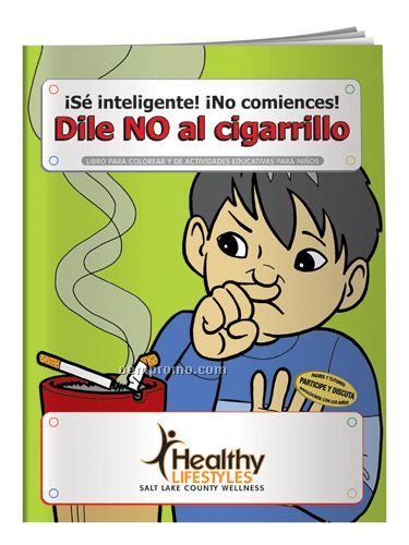 Coloring Book - Say No To Smoking(Spanish)