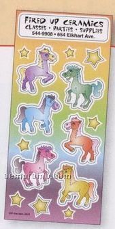 Fantasy Pony Sticker Sheet