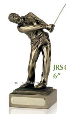 Follow Through Swatkins Golf Awards Male Golfer Figurines /6"