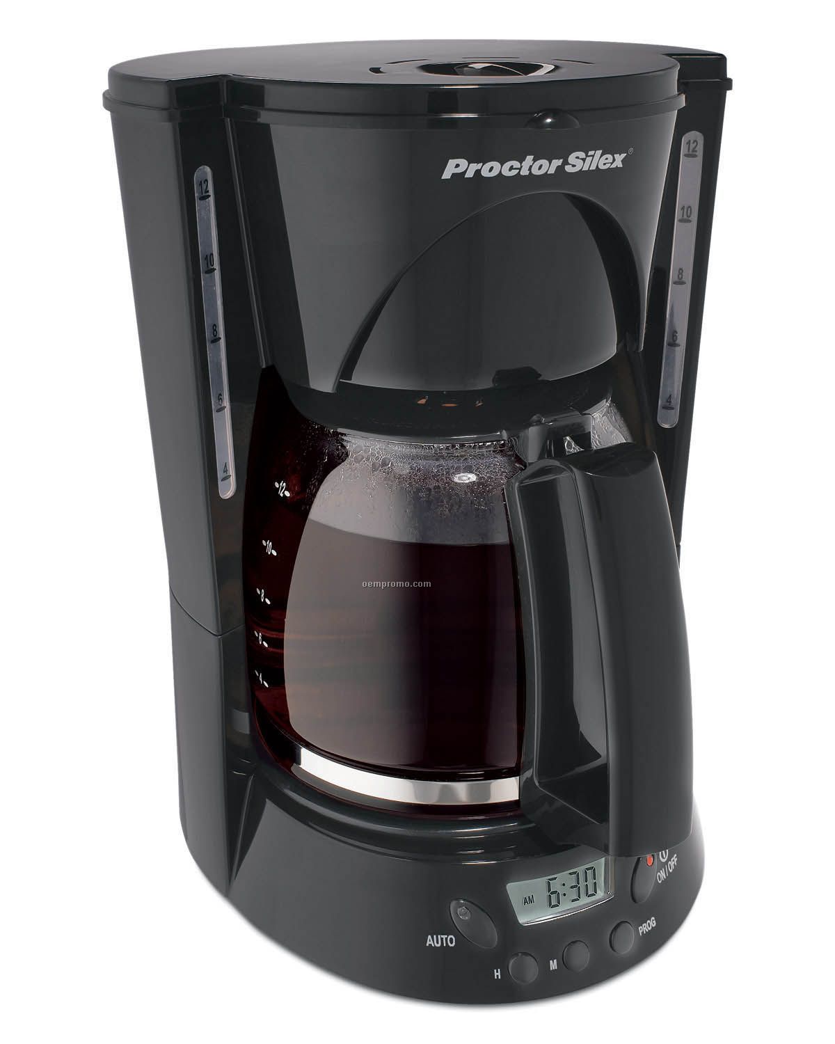 Proctor Silex - Ps - 12 Cup Coffeemaker W/ Programmable Clock