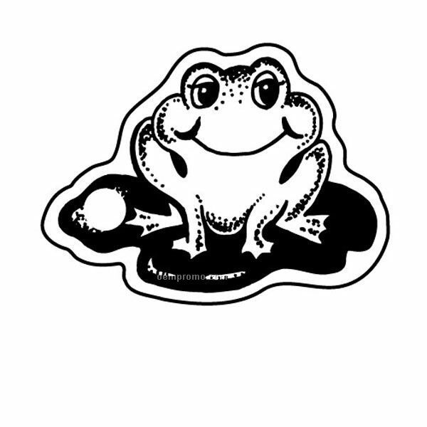 Stock Shape Collection Frog Key Tag