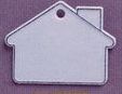 Adgrabbers 2d House Token With Hole (2 1/2"X2")