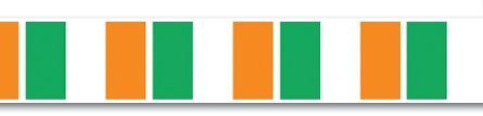 Irish Flag Party Tape