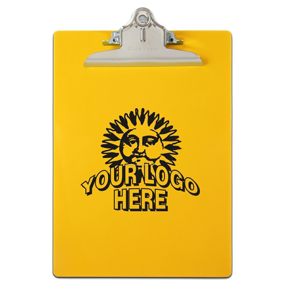 Yellow Antimicrobial Recycled Clipboard