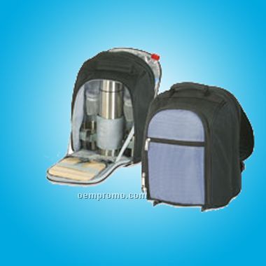 Picnic Coffee Backpack For Two (Screened)