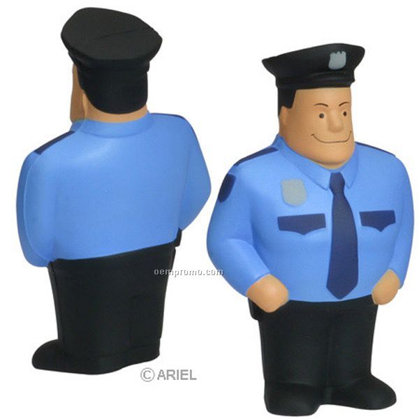 Policeman Squeeze Toy