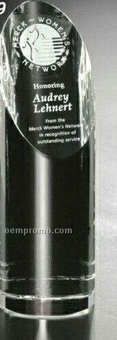 Pristine Gallery Crystal Quantico Cylinder Award (8 1/2