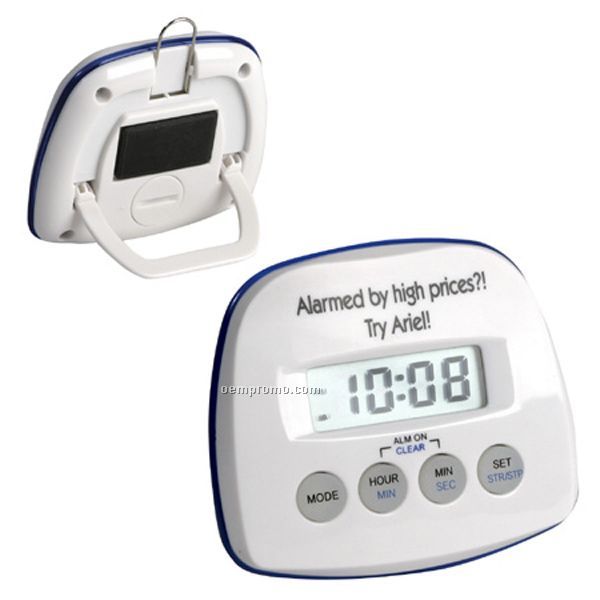 Multifunction Timer With Clock/ Alarm & Stopwatch