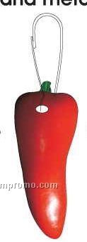 Red Chili Pepper Zipper Pull