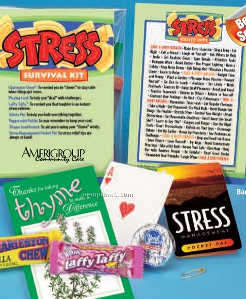 Stress Survival Kit W/ Personalization