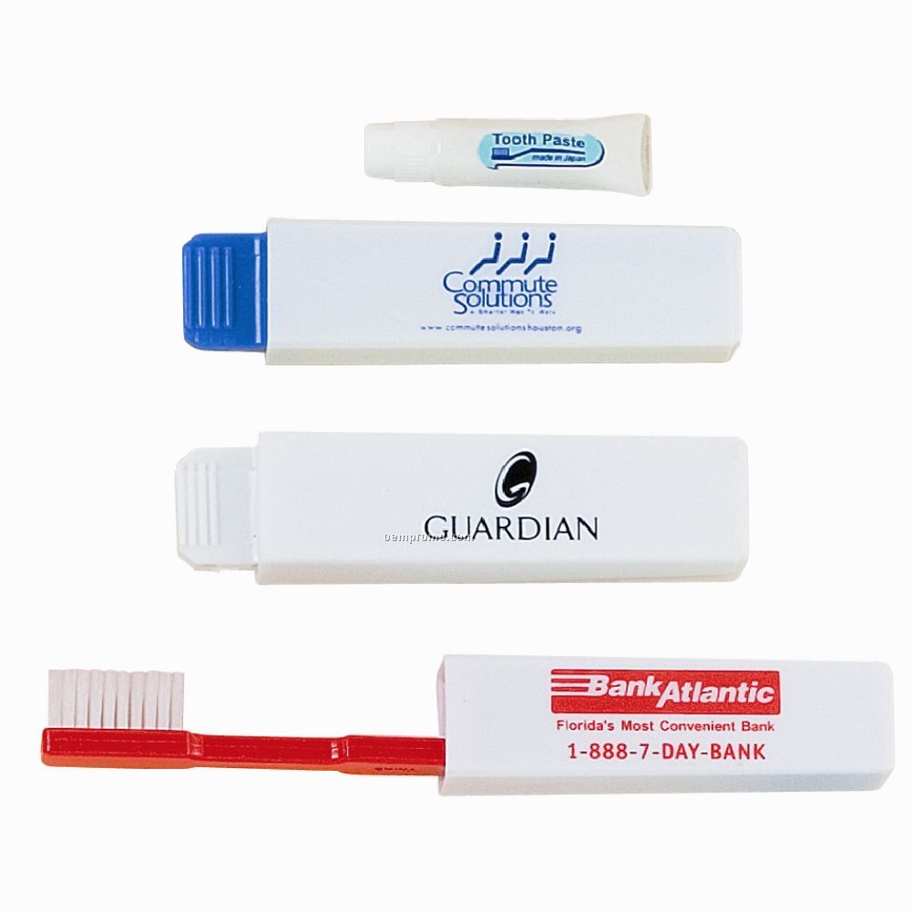 Travel Toothbrush W/ Toothpaste