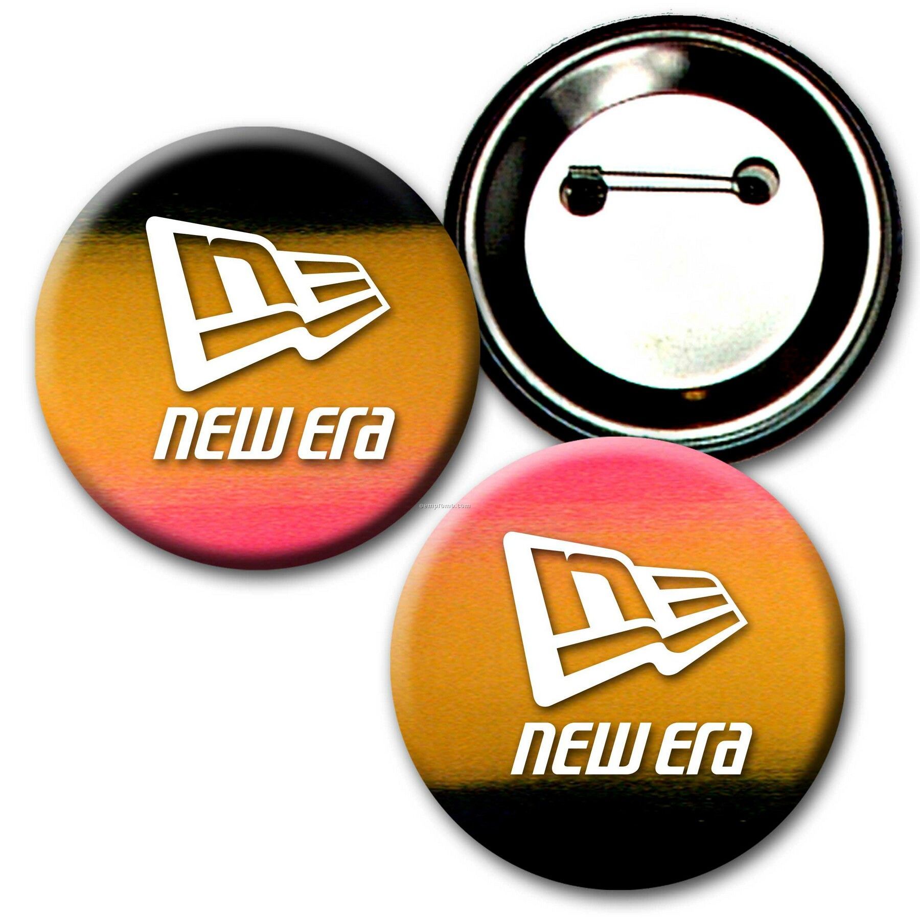 2" Diameter Buttons W/Changing Colors Lenticular Effects (Custom)