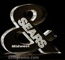 Acrylic Paperweight Up To 20 Square Inches / Ampersand
