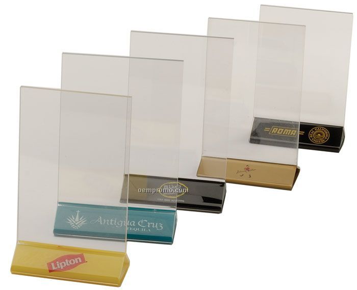 Counter Top, Table Top Vertical Double Sided Ad Frame (5