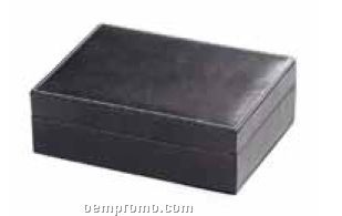 Small Rectangular Desk Box - Tuscan Leather