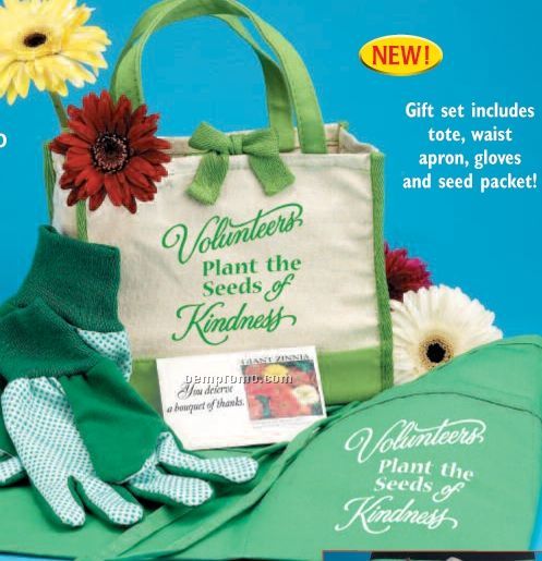 Volunteers Plant The Seeds Of Kindness Gift Set