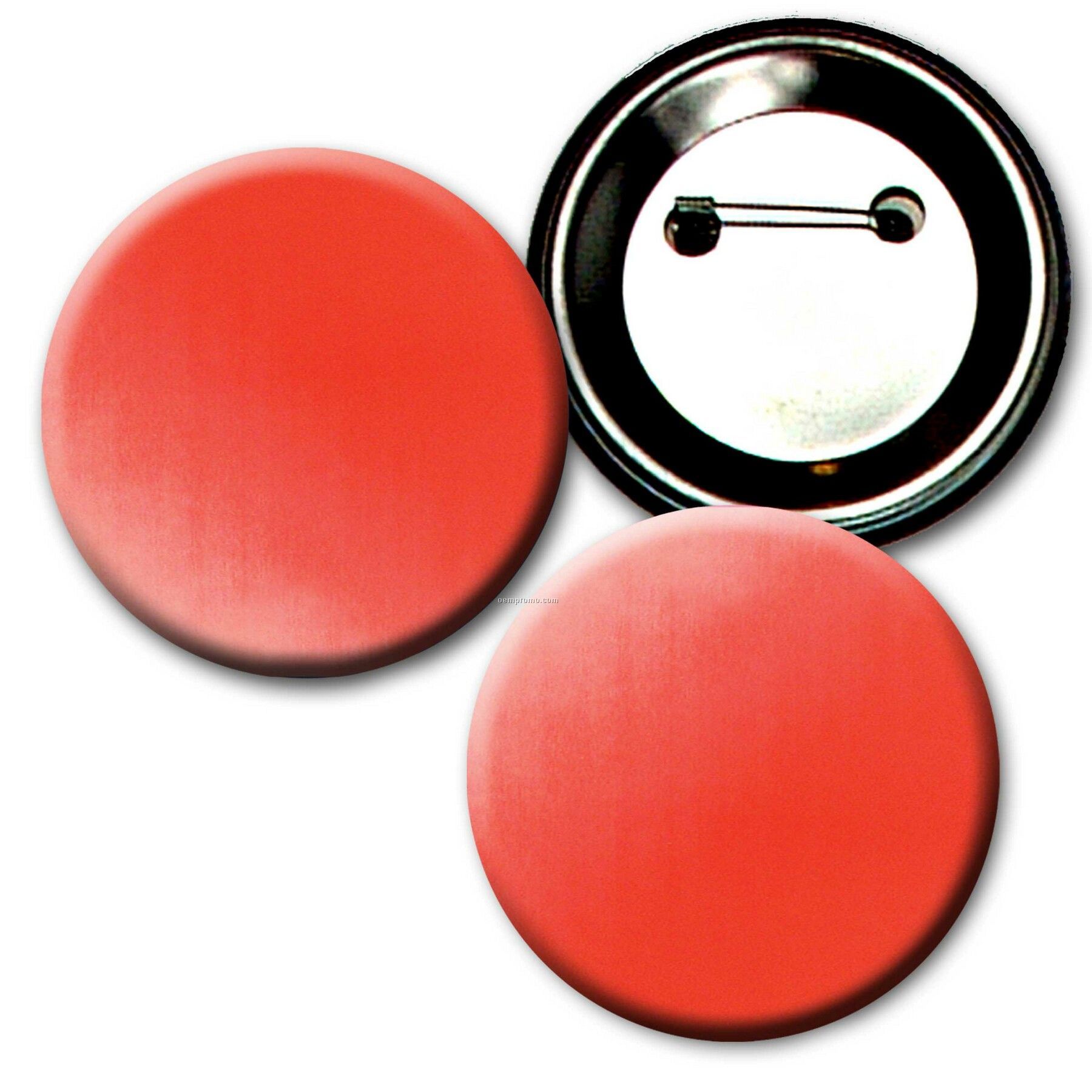 2" Diameter Buttons W/Changing Colors Lenticular Effects (Blanks)