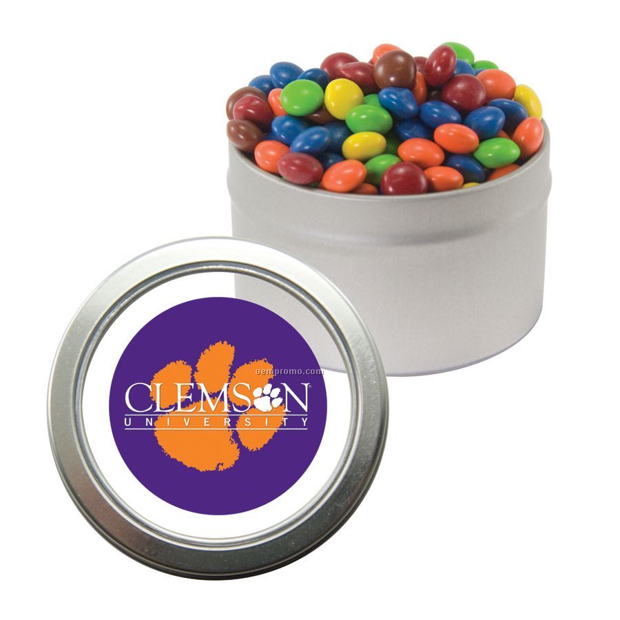 Candy Window Tin With Chocolate Littles