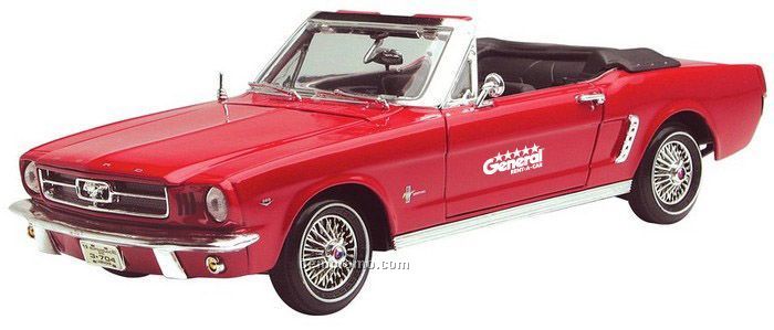 Ford 1964 1/2 Mustang Convertible 1/18 Scale Diecast Car