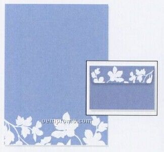 Letter-perfect Boxed Stationary - Floral Silhouette