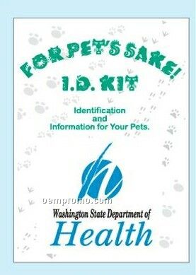 For Pet's Sake Identification Kit For Pets