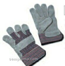 Men's Premium Leather Palm Work Gloves (One Size)