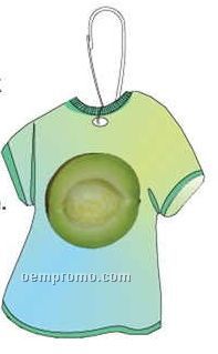 Honeydew Melon T-shirt Zipper Pull