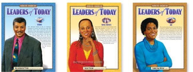 African American Leaders Of Today Poster Set