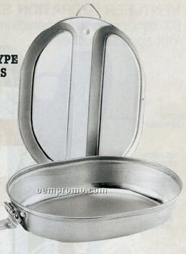 Gi Type Military Stainless Steel Mess Kit With Pan