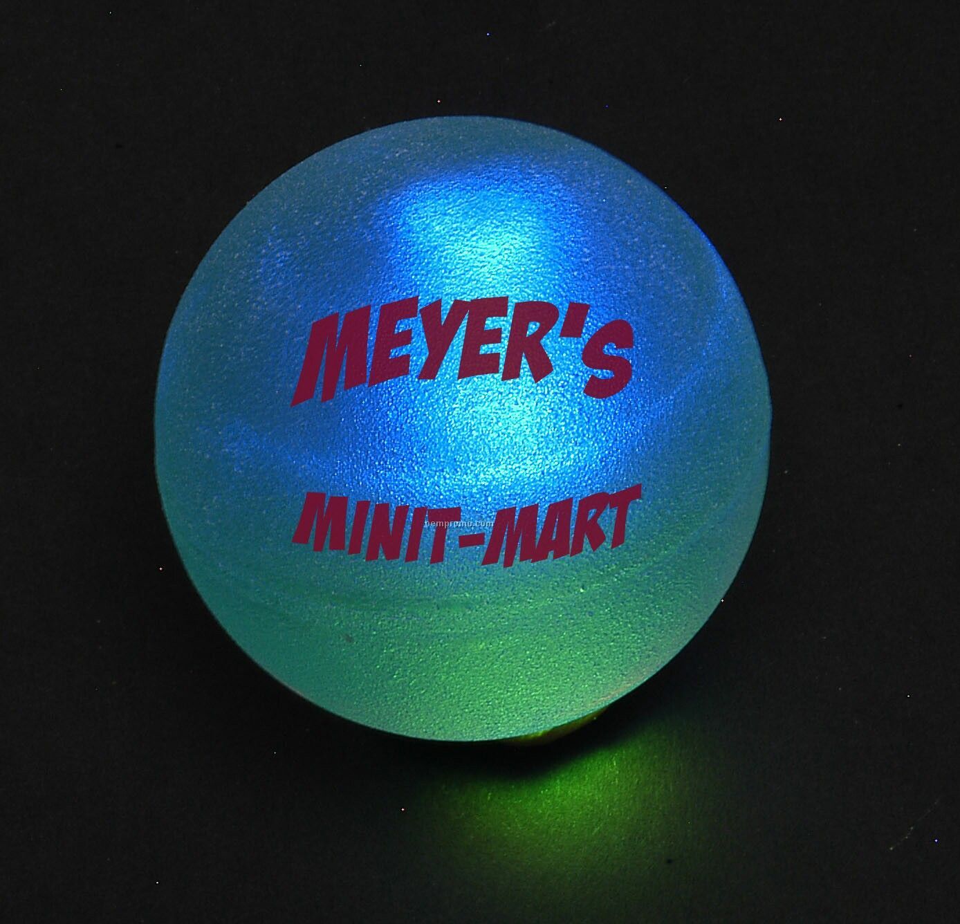 Light-up Frosty Bounce Ball (Blue)
